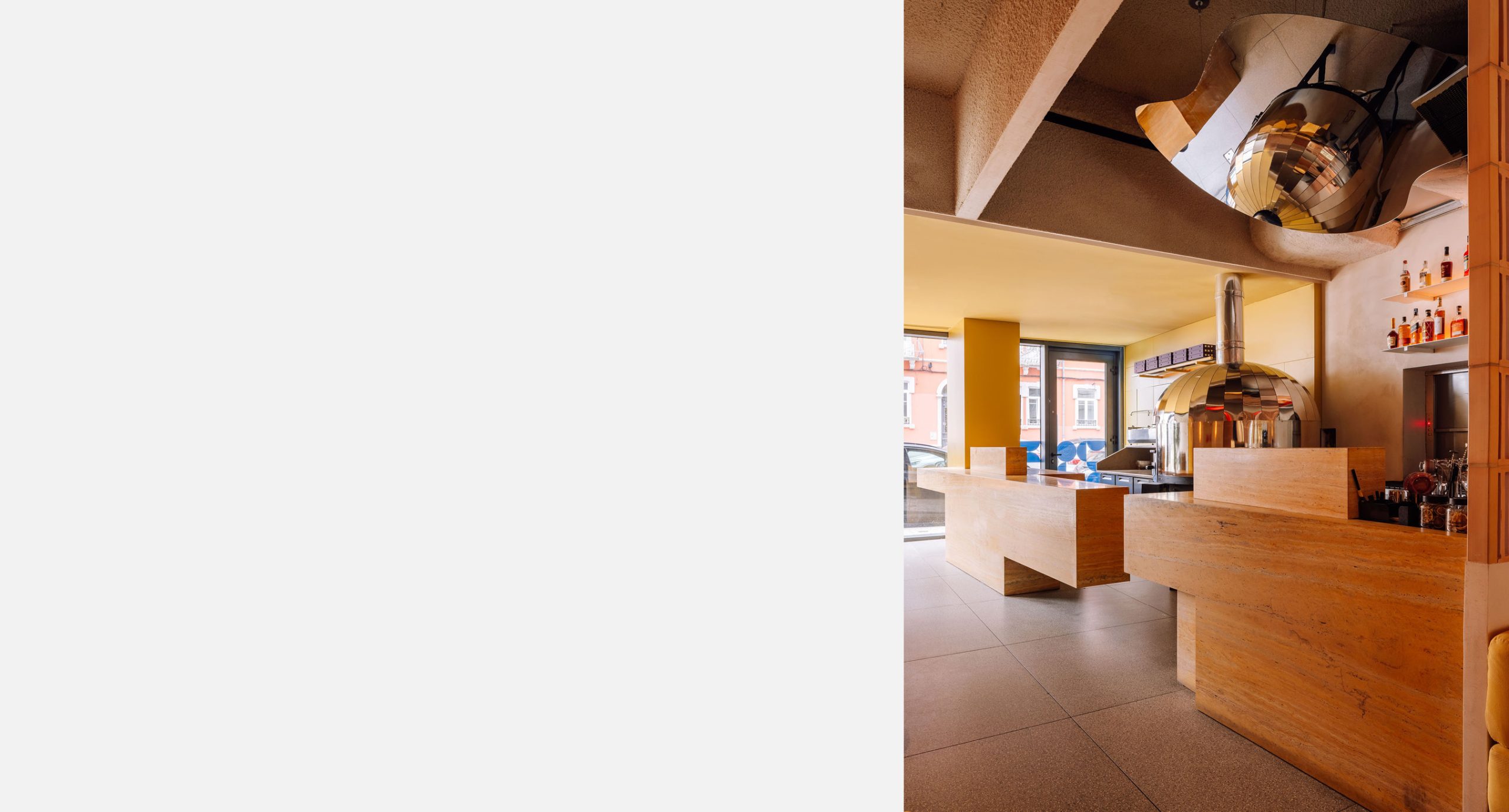 Scusa_Mediterranean_Restaurant_Yellow_Terracota_Travertine_Red_Metal_Popcorn (10)